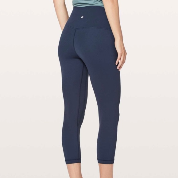 Lululemon Align Crop *21" True Navy - Picture 1 of 5